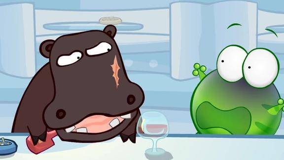 绿豆蛙笑话绿豆蛙询问犀牛脸色这么差原来是做噩梦了