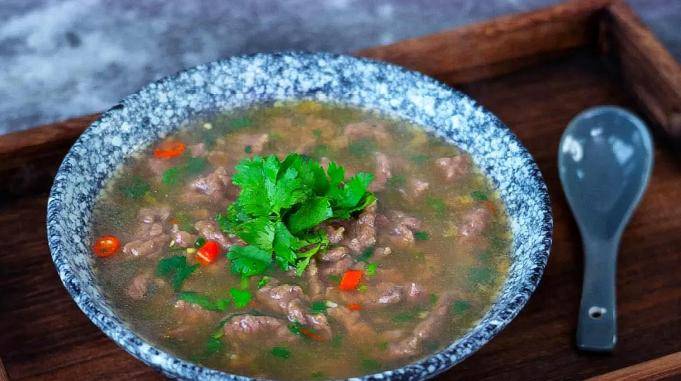 饭店里牛肉汤嫩而不柴的秘诀10分钟搞定滑滑嫩嫩鲜到不行