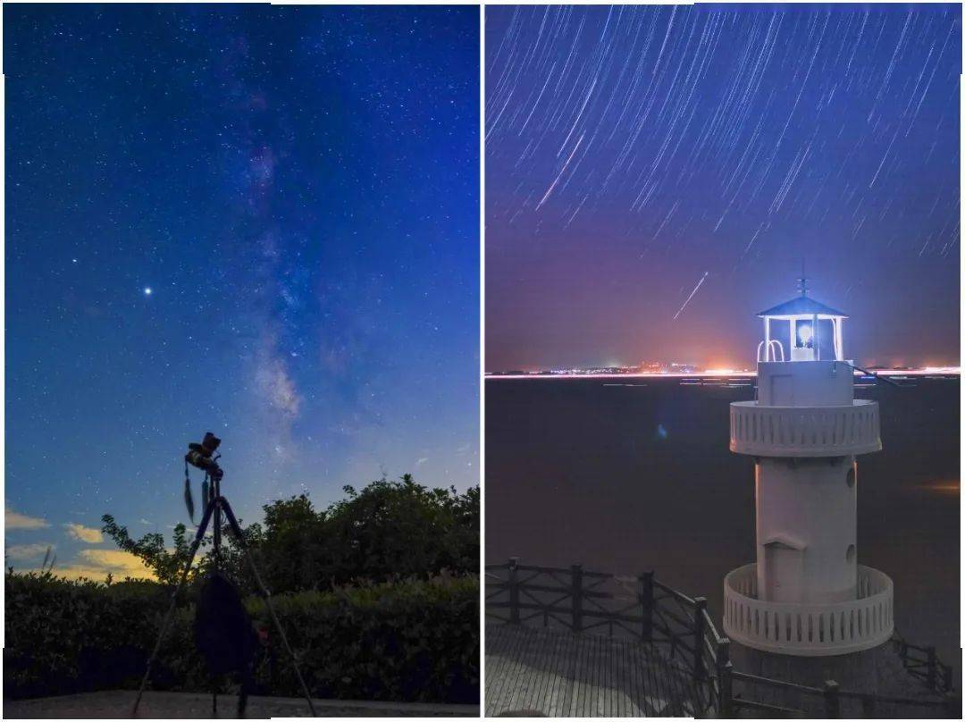 想看英仙座流星雨就來泗礁島絕美星空視頻搶先看順便還能參與今晚開幕