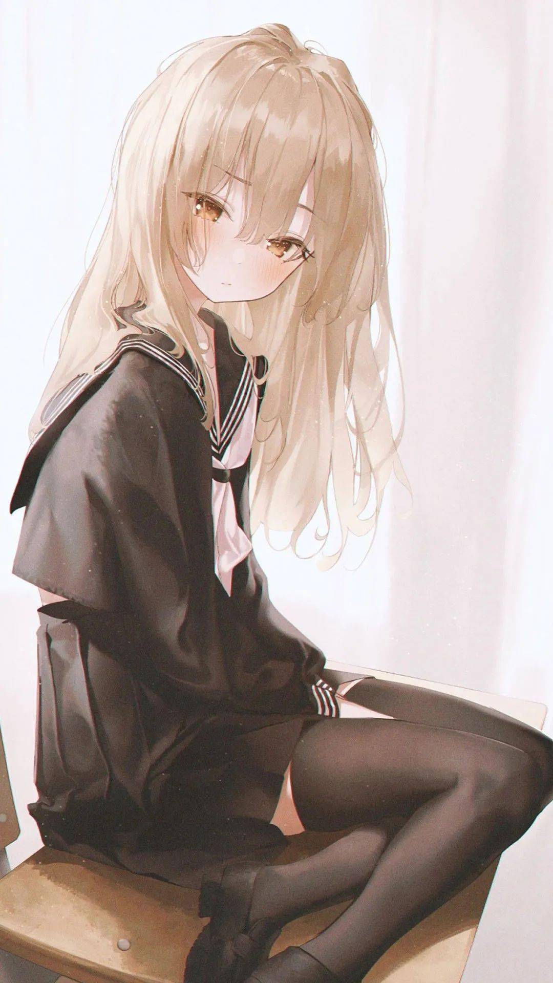 阵雨就像耍小脾气的小孩现在还阴云密布一会就晴空万里动漫女生壁纸