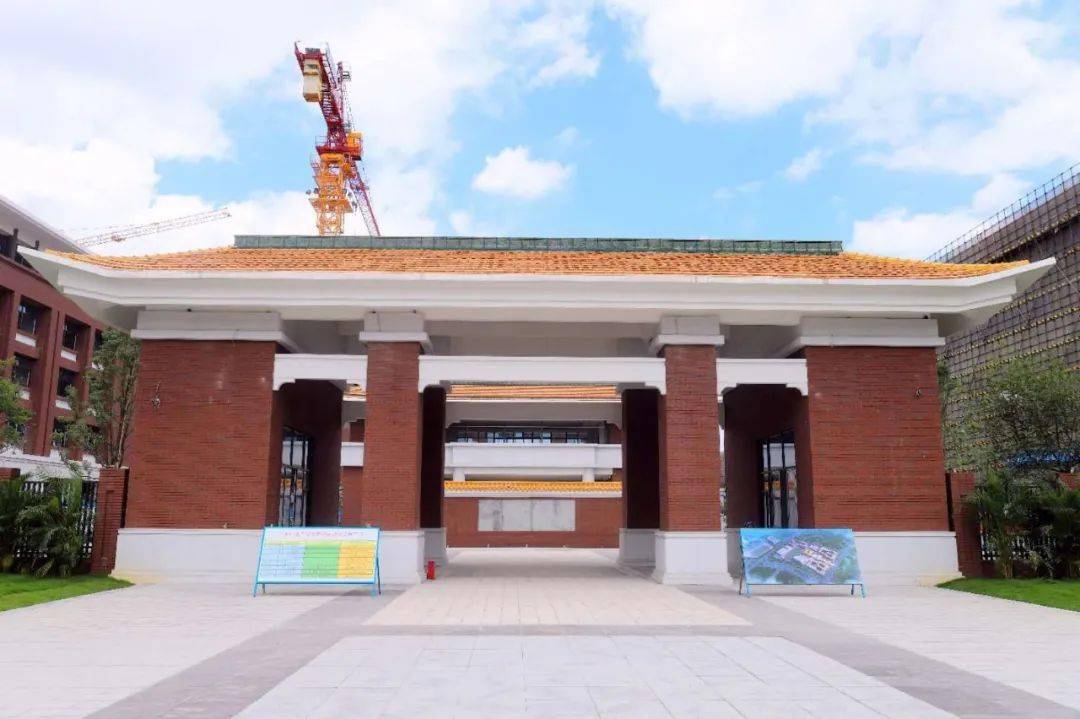 广雅中学花都校区揭牌第一波校园美图来袭