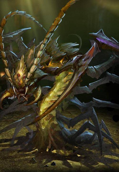 触龙神,神秘boss:这是一种巨大的千年蜈蚣,出现在死亡谷的深处.