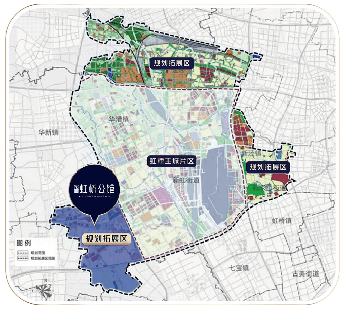 爆款迴歸虹橋純正地鐵房招商虹橋公館將推84125㎡