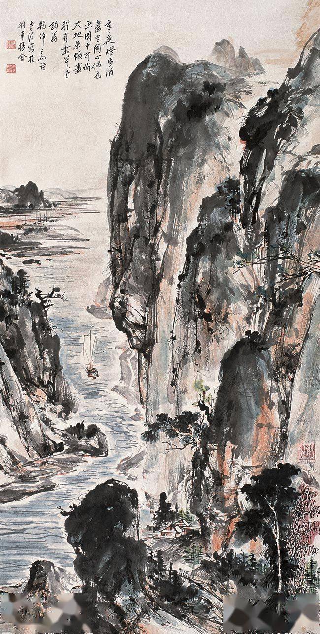 他为了写生,101岁登华山,102岁登泰山_晏济元