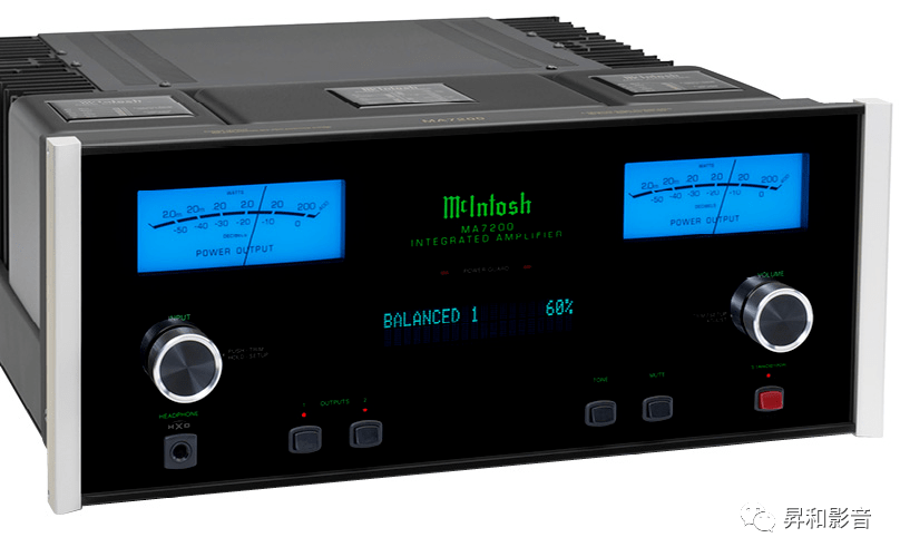 视频讲解数码输入大变革mcintosh麦景图ma7200usb兼容合并式功放