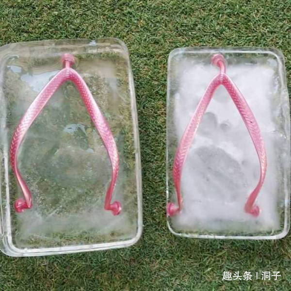 搞笑动态趣图gif:高尔夫最后一杆了,哈哈