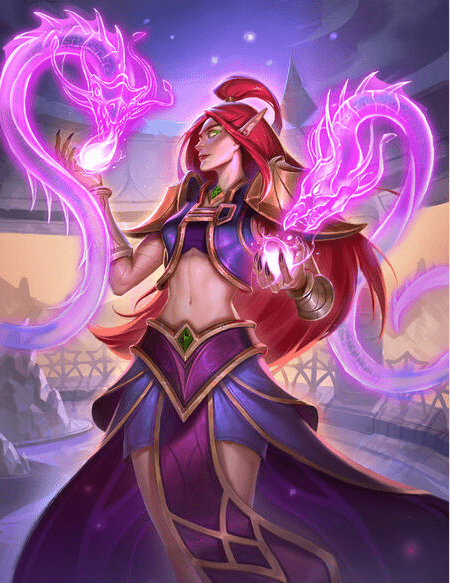 7来自卡牌" 滑翔"原画8来自卡牌" 灵魂学家玛丽希亚"原画9来自卡牌"