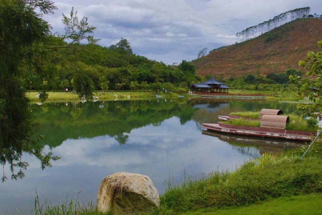 新兴龙潭湖湿地公园图片