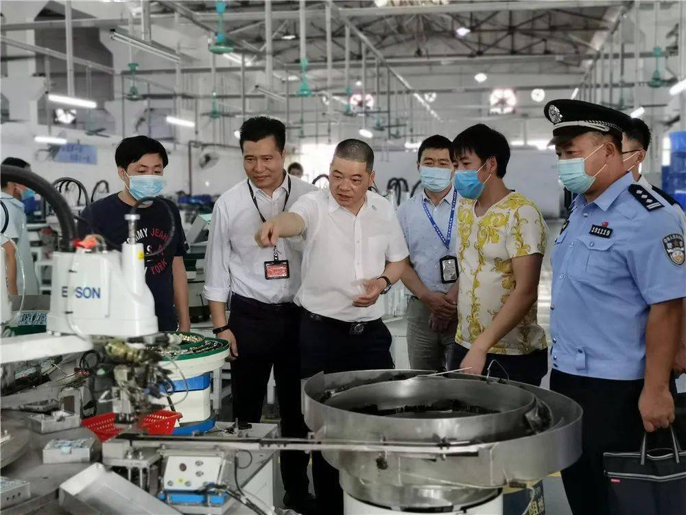 陈志雄率队督查勒流工矿商贸企业和建筑工地安全生产工作