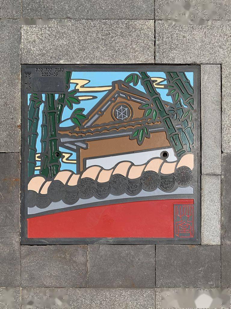 3d打印艺术井盖成都市政设施上新