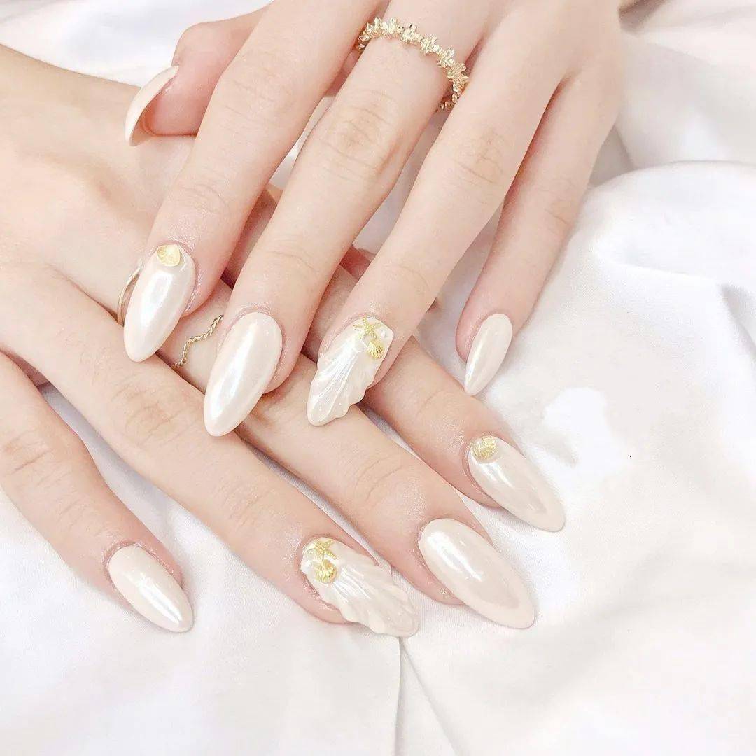 30款欧美风尖形甲,超显手长