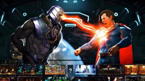 黑暗君主达克赛德vs超人超人连他的一个分身都打不过太强大了