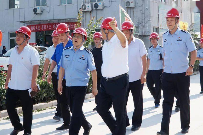 闻喜县副县长公安局长张社教深入闻喜复肥分公司开展包联企业调研指导