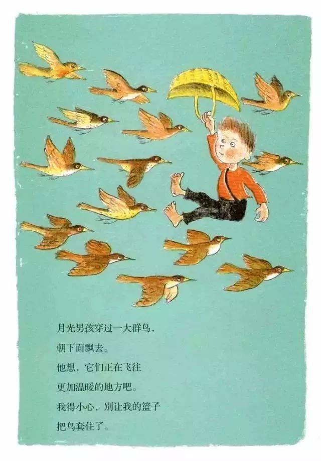 绘本故事月光男孩