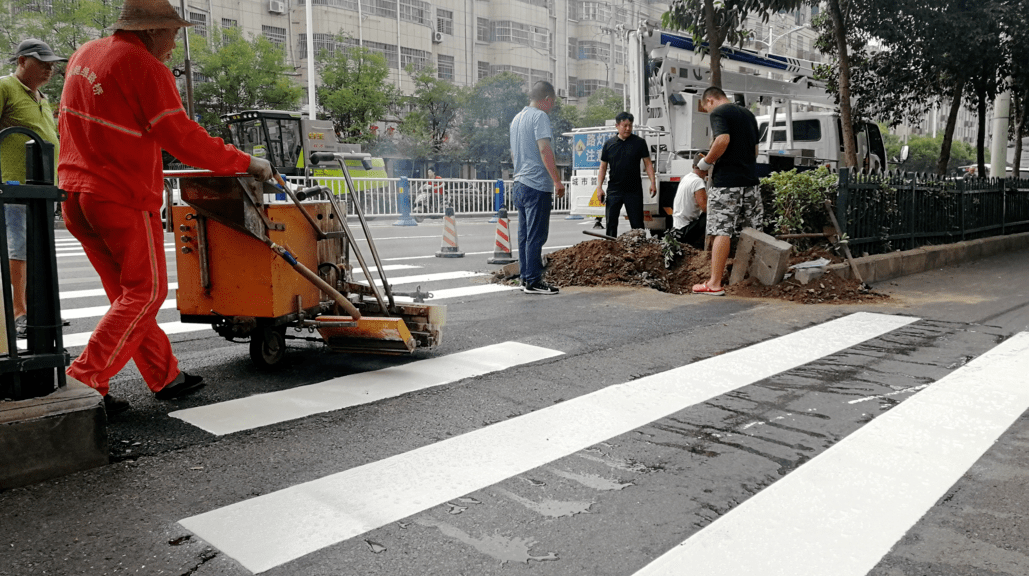 阜阳正在行动改造这些斑马线