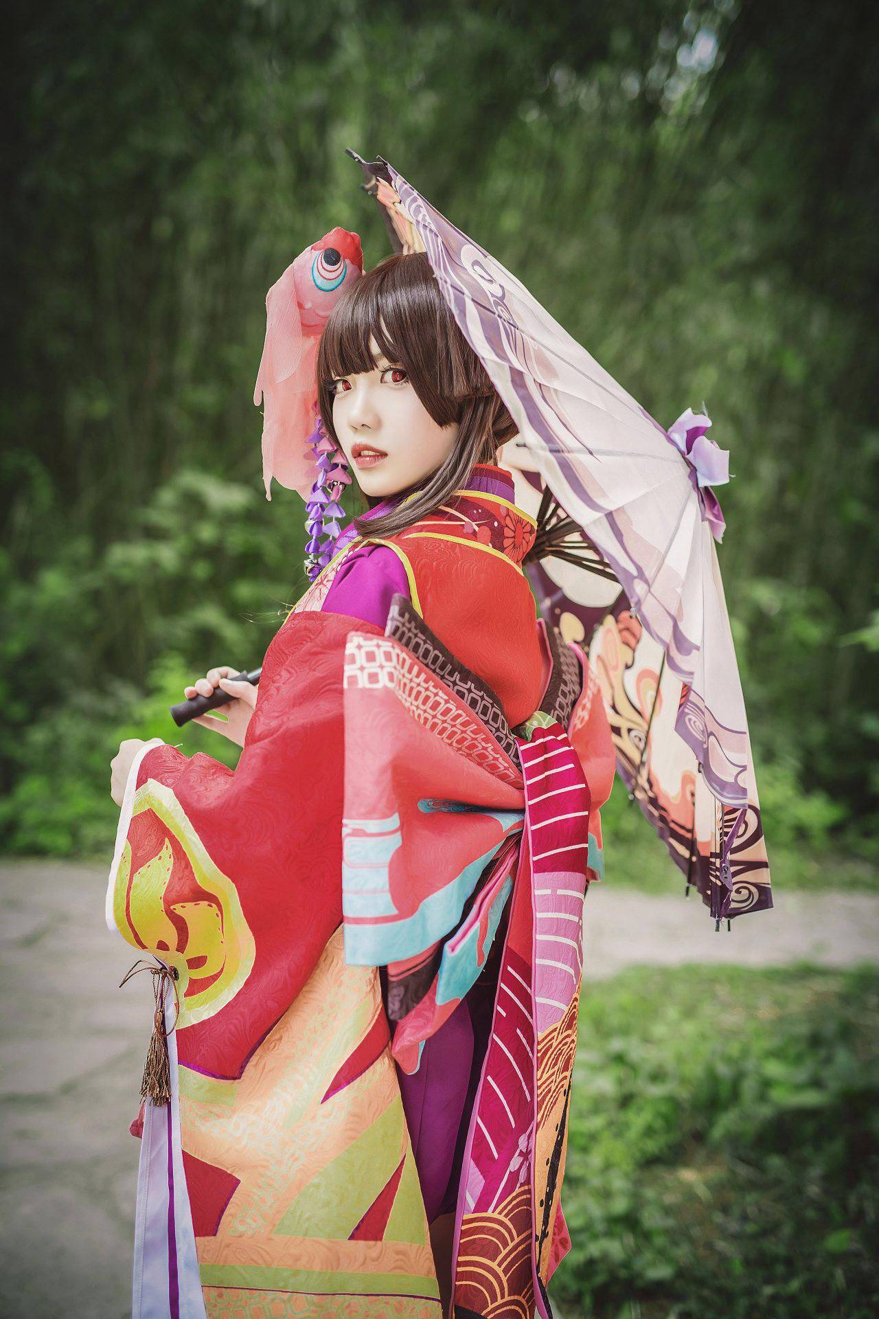 阴阳师神乐cosplay