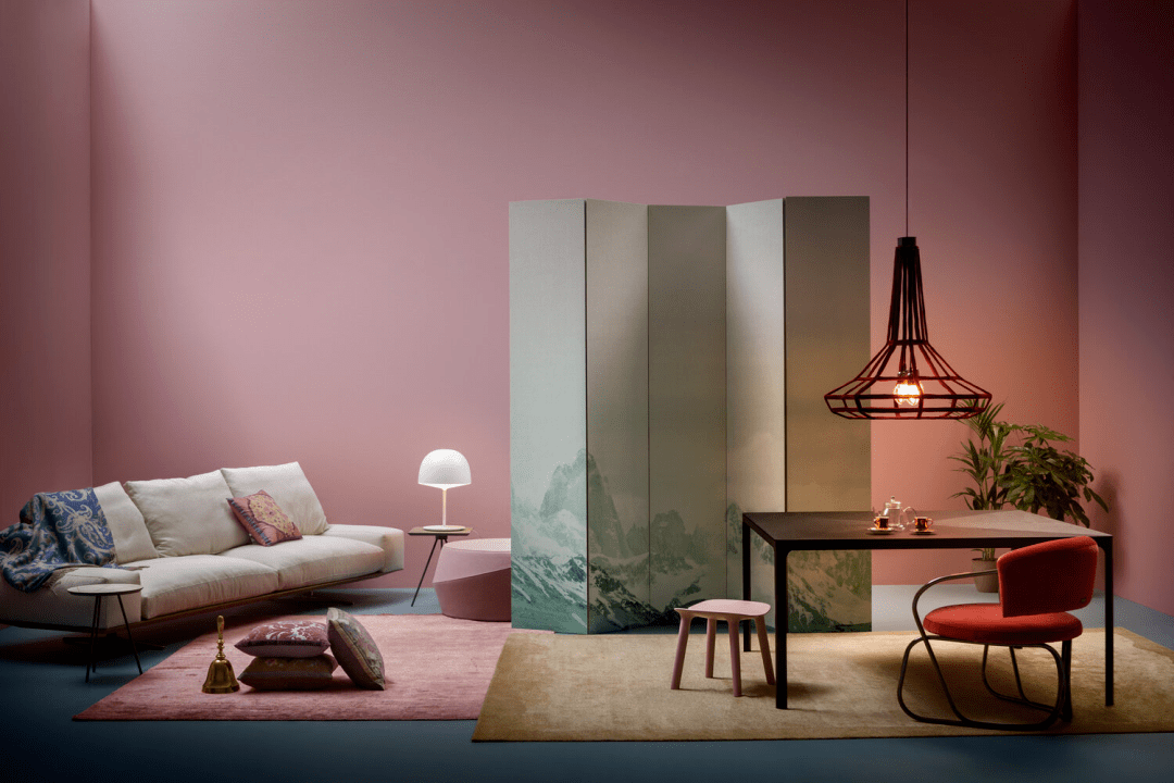 马卡龙色的软装搭配爱极了这么甜的空间设计