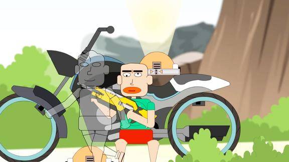 搞笑动画跑毒遇见隐形人楞子声东击西量子特攻超能时刻