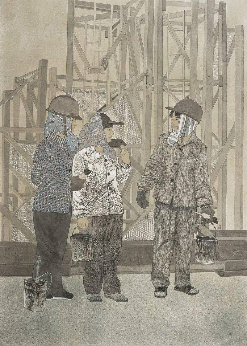 栩栩之境谢素琼工笔人物画赏析