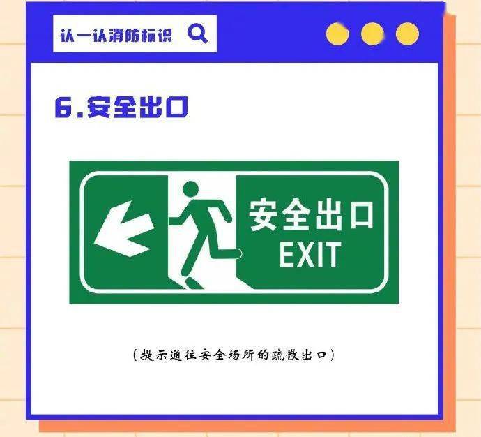 消防安全标识_警示