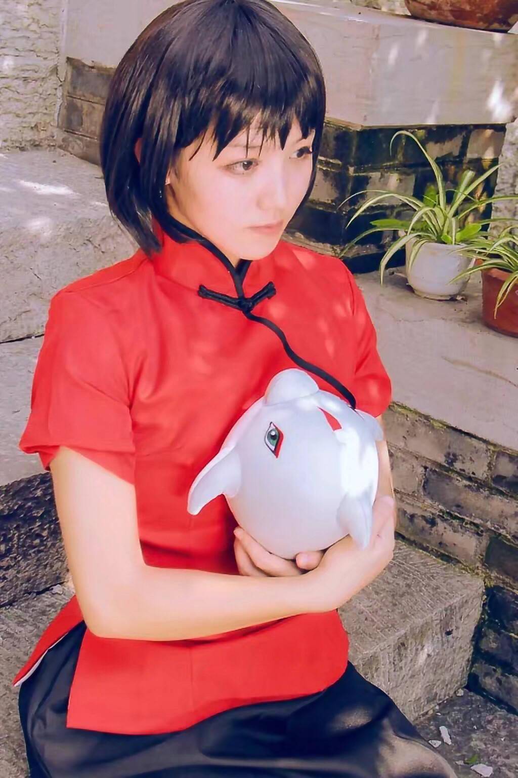 椿去湫来海棠花开cosplay