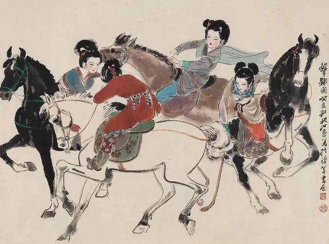 “连骑击鞠壤,巧捷惟万端”,浅谈中国古代马球的发展史_运动