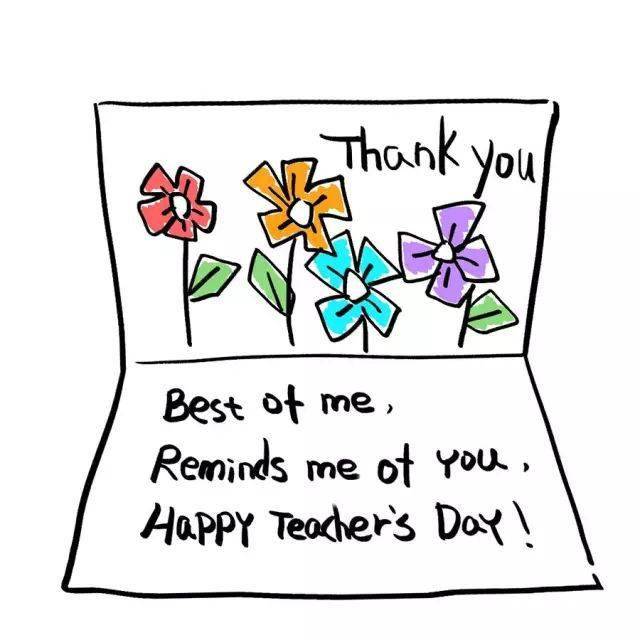 30款教师节手工,环创,贺卡制作教程,祝教师节日快乐!