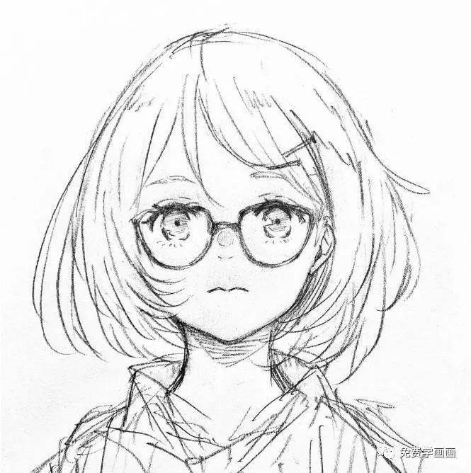 从0到1,漫画美少女怎么跃然纸上?_草稿