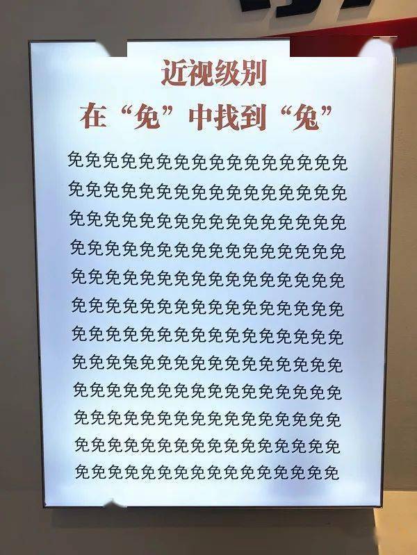 你能看得清第六张图么?如果可以,证明你的眼睛