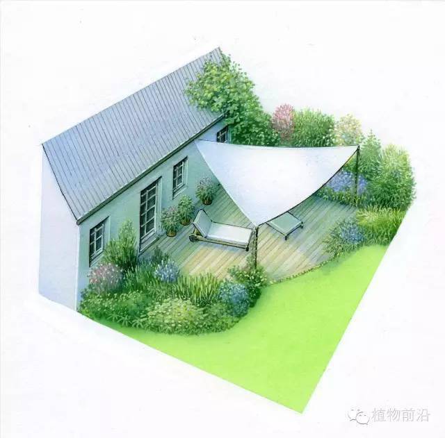 120例精品手绘私家庭院鸟瞰图集