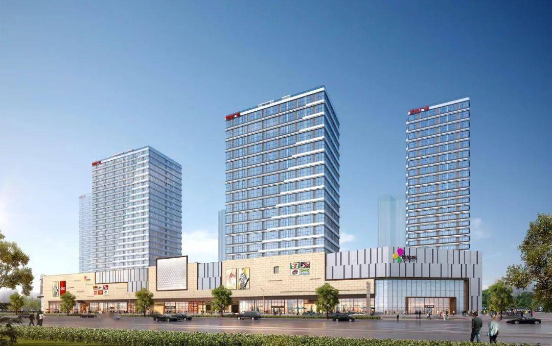 佳和广场推窗瞰尽菏泽一城繁华