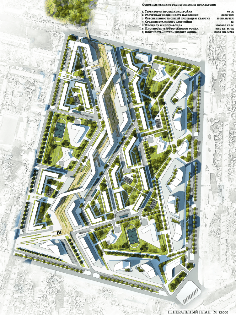 总平面图填色参考 60 例