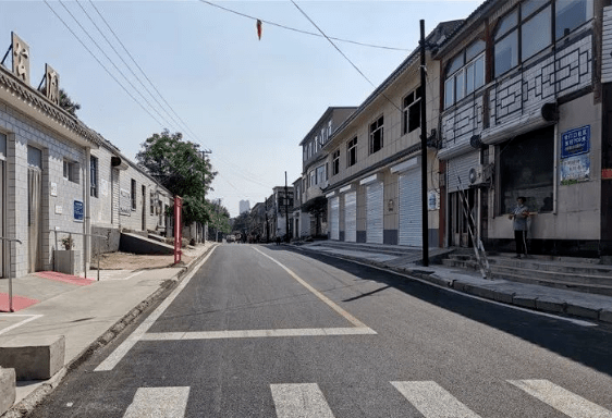 北门街南段,开元寺塔南仓门口主街道已修好!