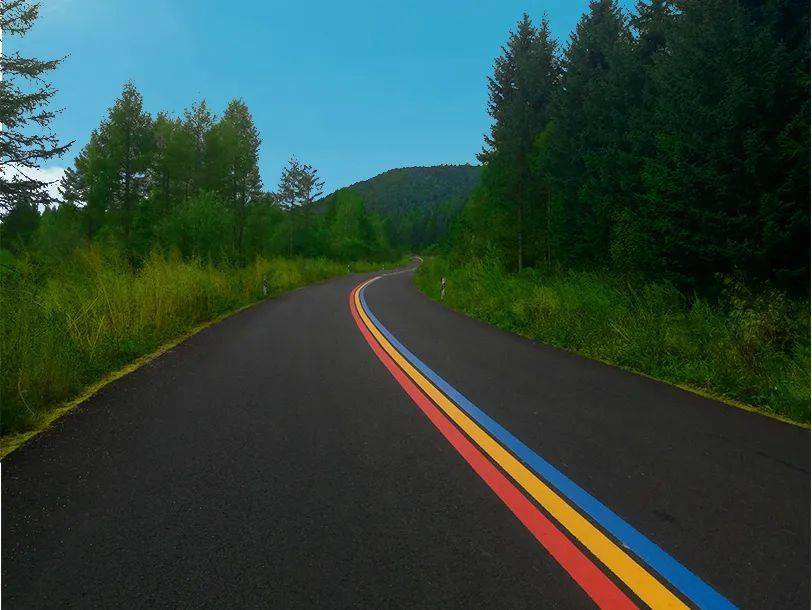 醉美鹤岗打卡地彩虹公路在等你