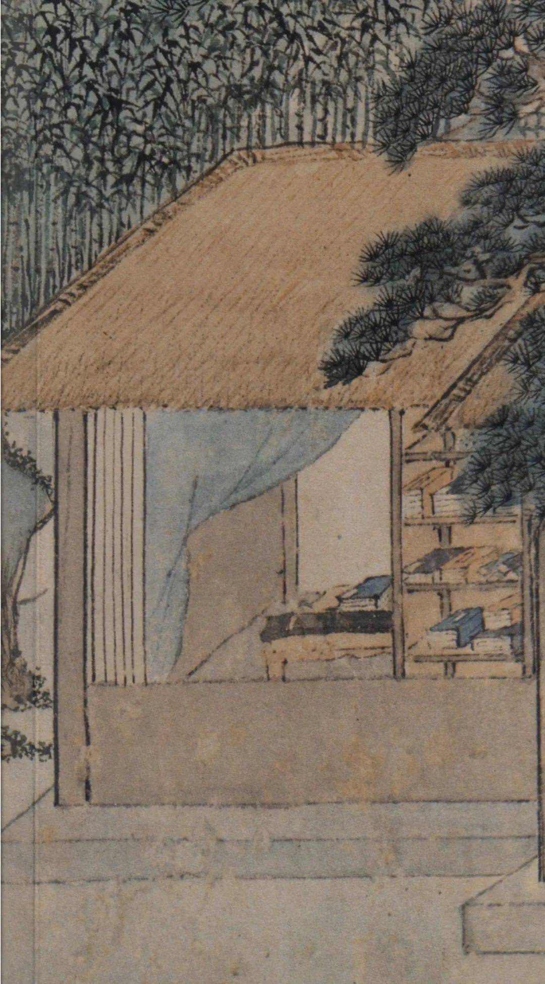 艺赏文徴明真赏斋图卷国博本古琴为何消失了