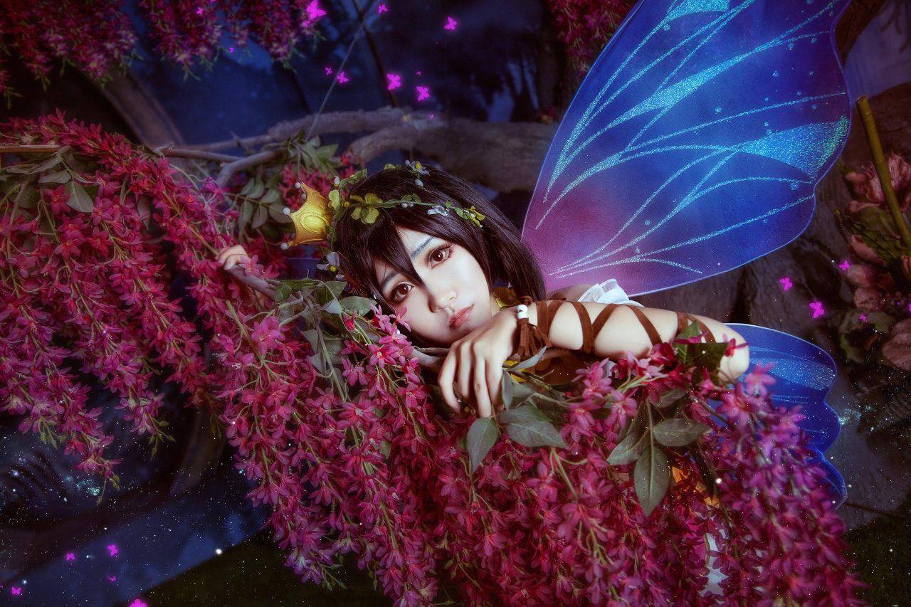 ll花妖精觉醒妮可cosplay