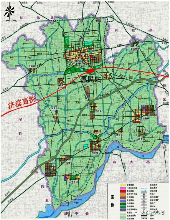 重磅济滨高铁沿线济阳站惠民站等六处车站规模位置曝光