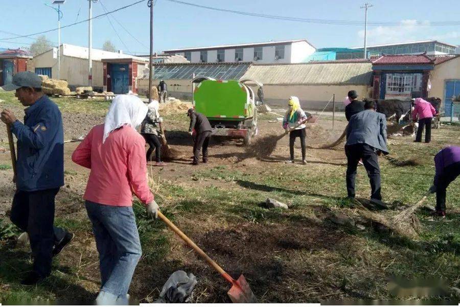 门源北山乡持续拧紧发条确保打赢秋冬环境整治攻坚战