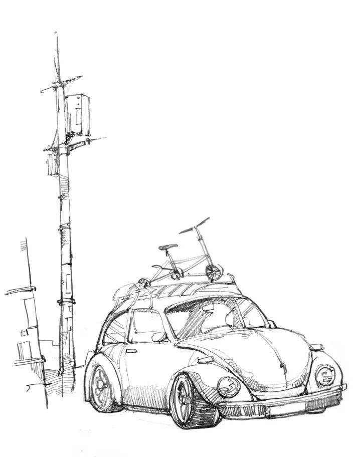 有笔就行,0基础教你画啥像啥_速写