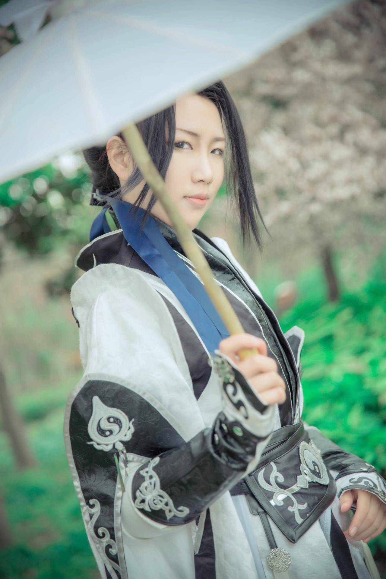 剑侠情缘三破军道长cosplay_洛弈