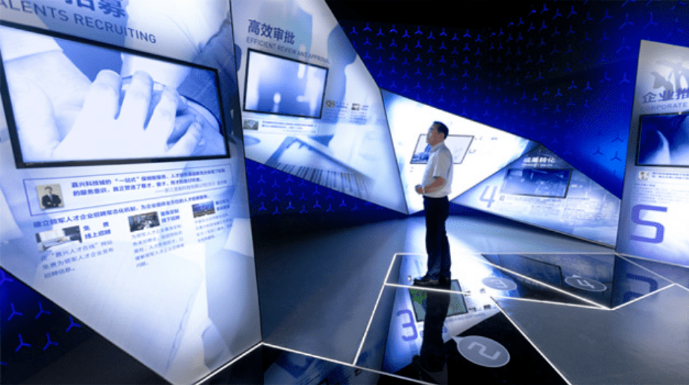 展馆分享丨嘉兴科技城展示馆智立方