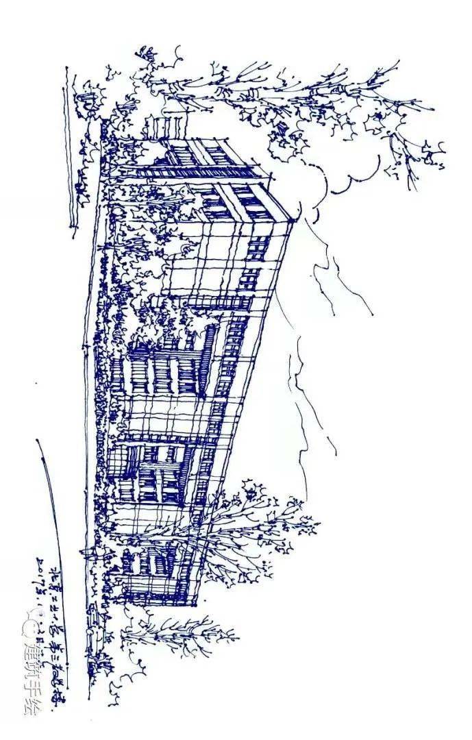 甲子之約校友傾情手繪一大波北工大建築美圖來襲