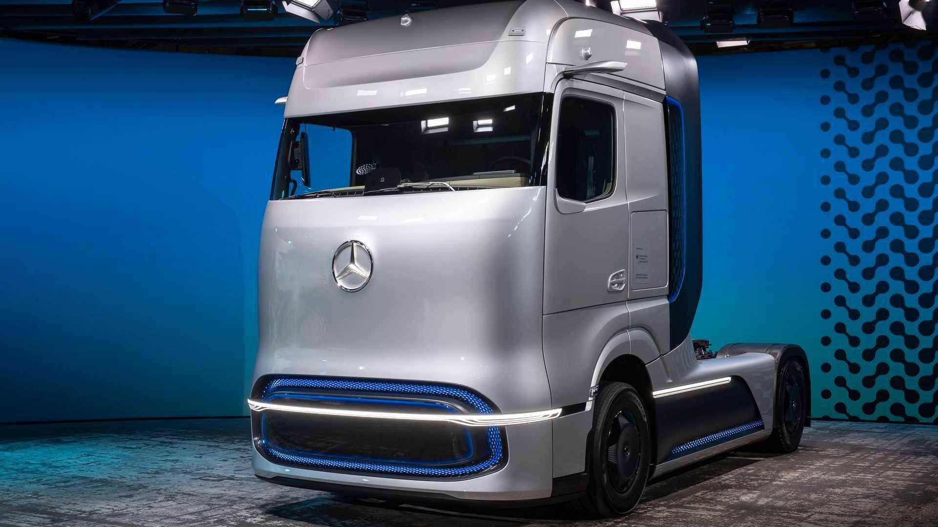 新能源新势力:奔驰推出 genh2 卡车燃料电池概念卡车