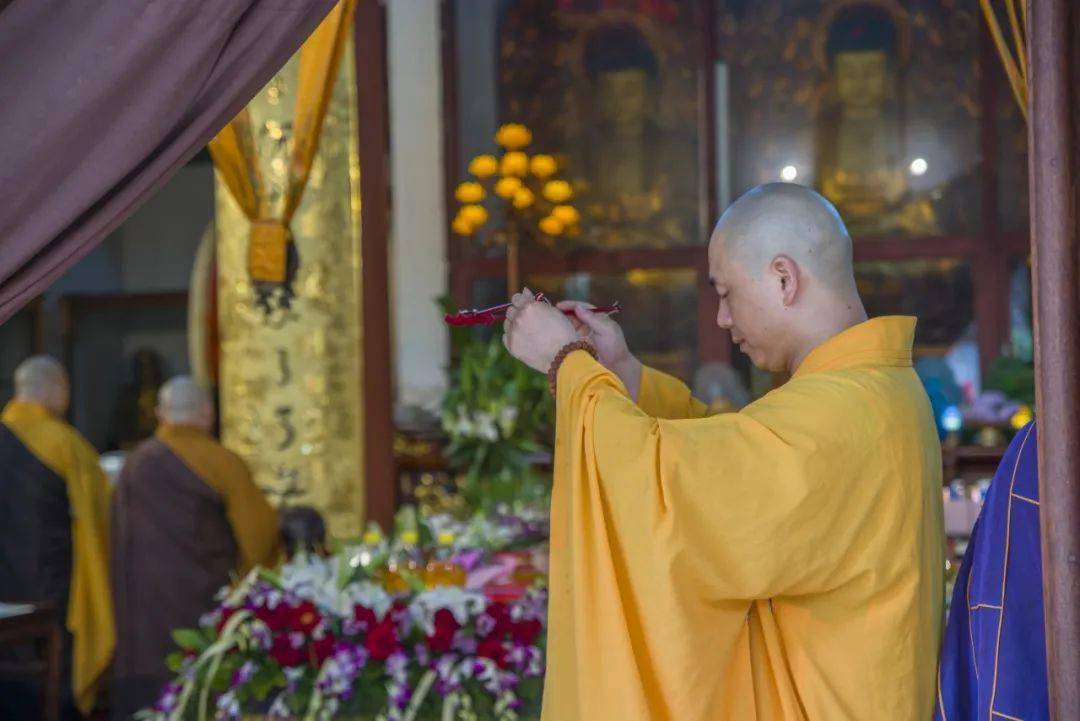 少林寺下院——浙江台州妙严禅寺七天地藏法会圆满