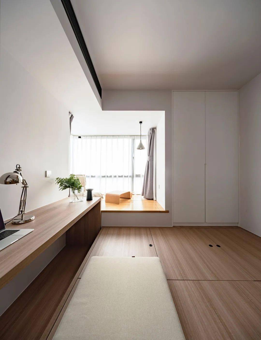 115㎡斜角奇葩房在客厅里造间大厨房掰直了所有的尴尬边角