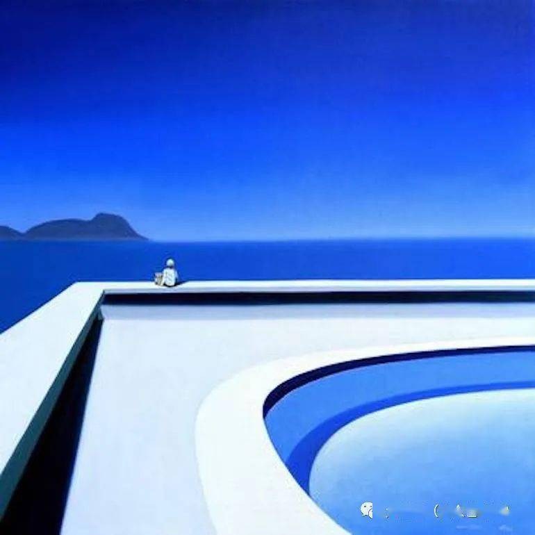 大众艺术网让时间停留在等待中的地方比利时现代极简主义画家雨果庞兹