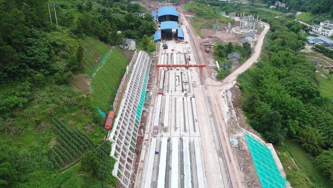 调频快上以干为先渝黔高速公路扩能项目圆满完成预制梁生产任务