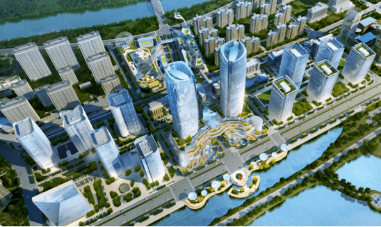 淮安金融中心商业是由国联集团倾力打造25万方大型情景体验式商业,由a