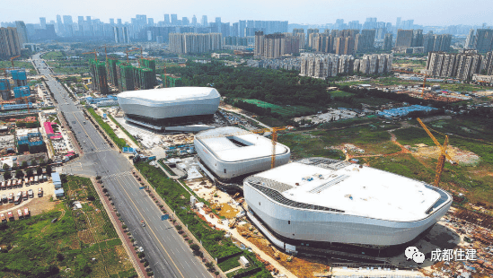 全民健身館,壘球場,風雨球場及配套服務中心,其中多功能體育館(大型