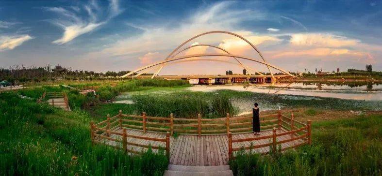 美丽河南23濮阳水绕城城依水生态美如画